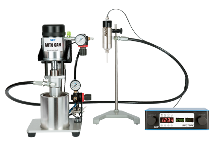 缶入り高粘度液剤吐出装置