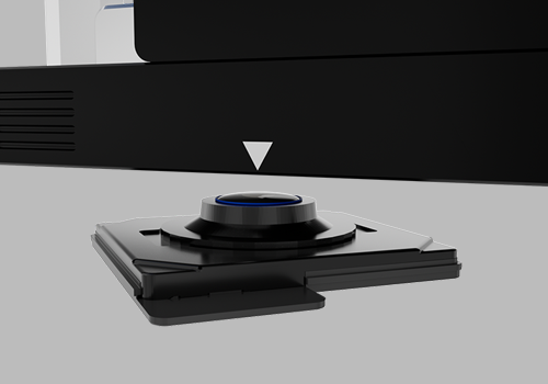 カメラモジュールへの高粘度シリコーン樹脂を微小量線塗布